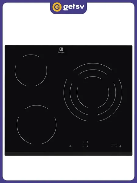 Electrolux Варочная панель EHF6232FOK электрическая, 3 конфорки
