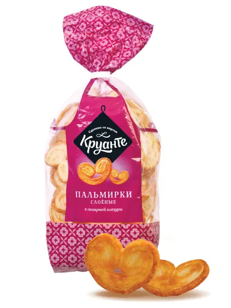 КРУАНТЕ Слоёные Пальмирки, 350г