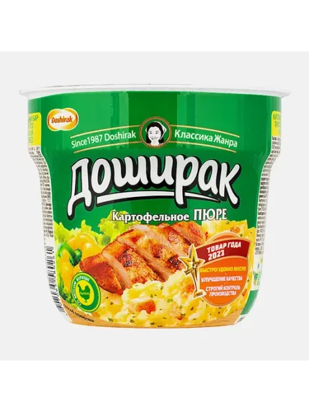 Пюре Доширак картофельное со вкусом курицы 40г