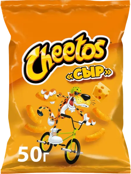 Cheetos Снеки кукурузные Сыр, 50г