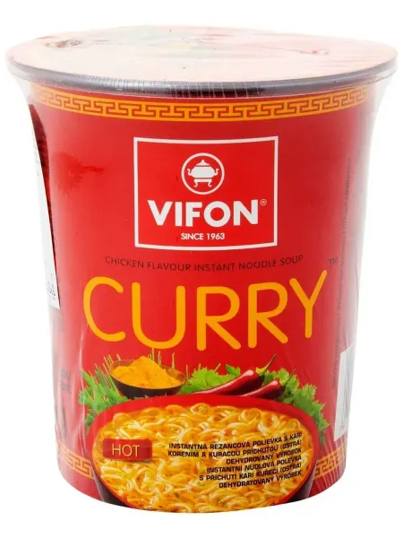 Vifon Суп-лапша CURRY быстрого приготовлениия "Курица с карри" 60г