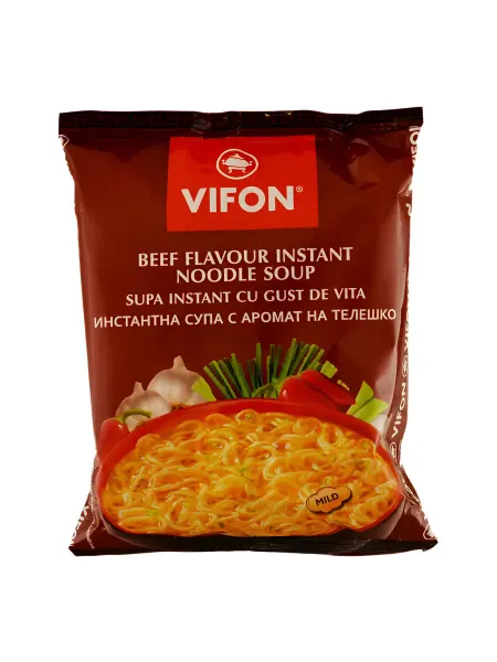 Vifon Лапша быстрого приготовления Вкус говядины 60г
