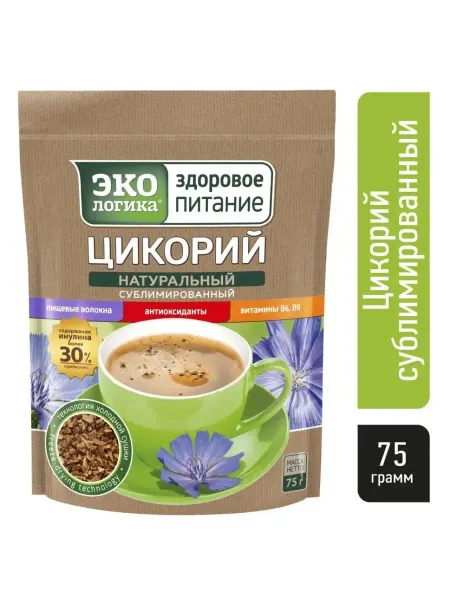 Экологика Здоровое Питание Цикорий Экологика, 75 г