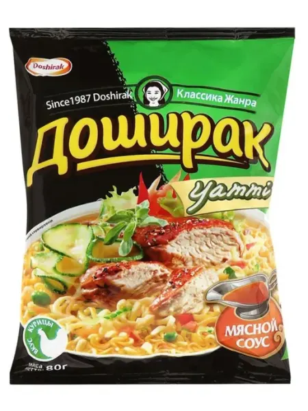 Doshirak Лапша Доширак Yammy Курица 80 г x 6 шт
