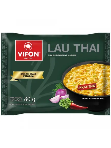 Vifon Лапша LAU THAI Premium быстрого приготовлениия 80г
