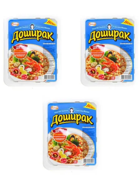 Doshirak Лапша Доширак со вкусом морепродуктов 90 г
