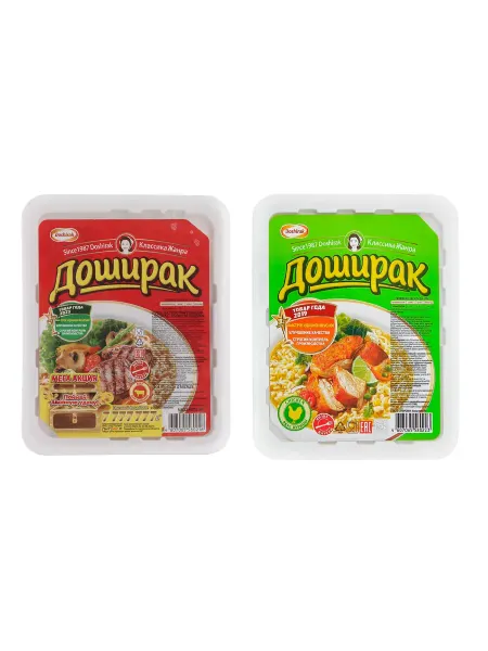 Доширак Лапша быстрого приготовления говядина + курица 90 г х 2шт