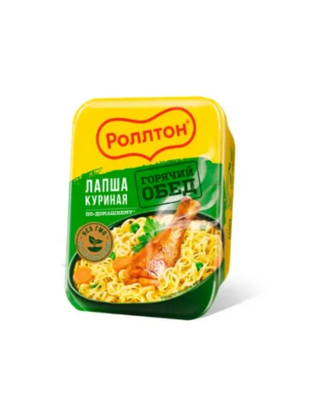 Роллтон Лапша с курицей по домашнему 90 г