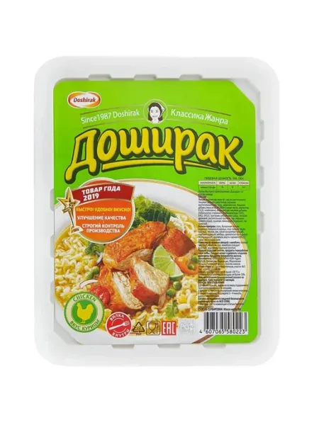 Доширак Лапша быстрого приготовления с курицей 90 г х 2шт
