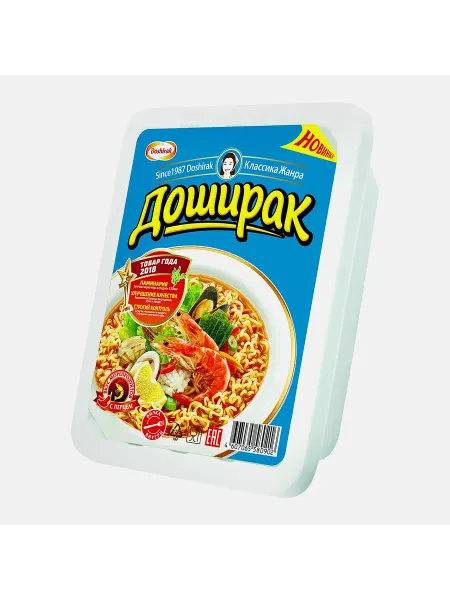 Лапша Доширак со вкусом морепродуктов 90г