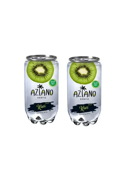 Напиток Aziano с киви газированный, 350мл