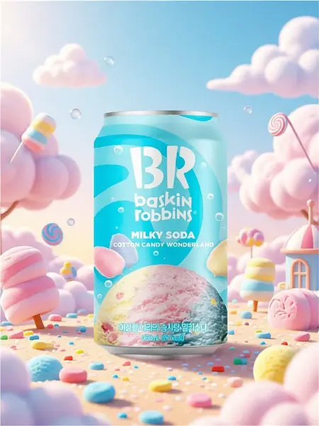 Baskin Robbins Напиток вкус фруктового мороженого, 350 мл