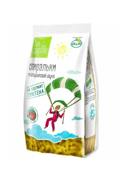 Di&Di Макаронные изделия амарантовые Спиральки, 250 гр