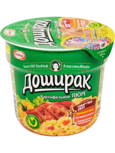 Пюре картофельное DOSHIRAK со вкусом курицы