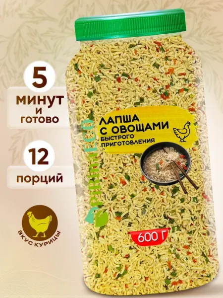 Pirina ECO Лапша быстрого приготовления с овощами