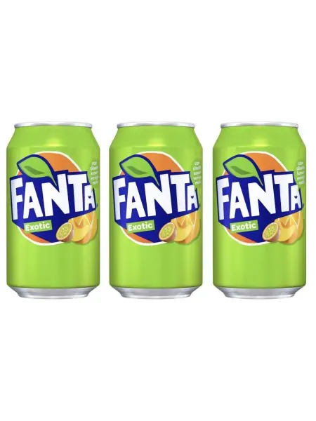 Fanta Напиток газированный Exotic, 3 шт х 330 мл