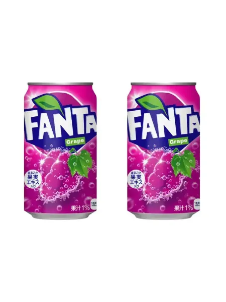 Fanta Газированный напиток Grape 2 шт х 160 мл