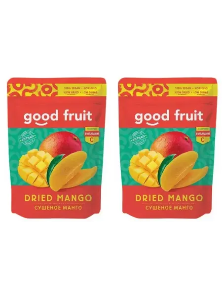 Good Fruid Манго сушеное, 3 штуки по 100 гр