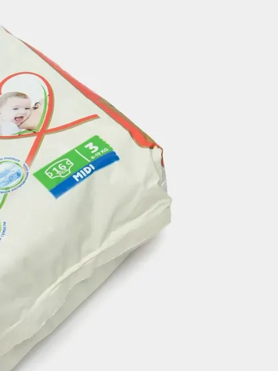 Подгузники Monchico Eco+, pазмер 3, 6-10 кг, 16 шт