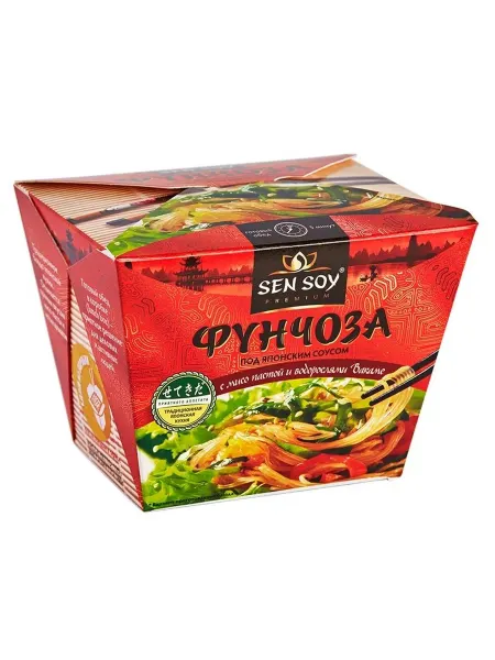 Sen Soy Лапша Фунчоза под японским соусом с мисо-пастой и во