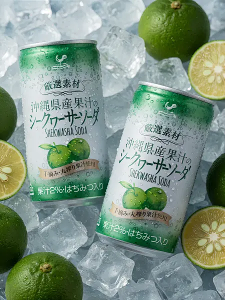 Tominaga Напиток газированный вкус японского цитруса, 2 шт. по 185 мл