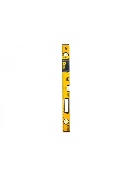 Deli Tools Уровень DL290600 магнитный 3 глазка, 60 см