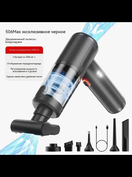 ZENTEK Пылесос для автомобиля беспроводной мощный