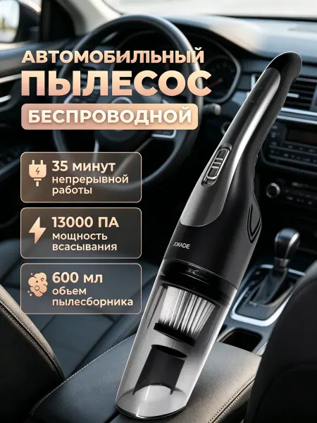 Профессиональная Пылесос для автомобиля беспроводной мощный
