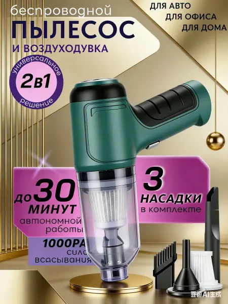 Машинный пылесос беспроводной мощный