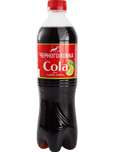 Напиток ЧЕРНОГОЛОВКА Кола со вкусом лайма и мяты