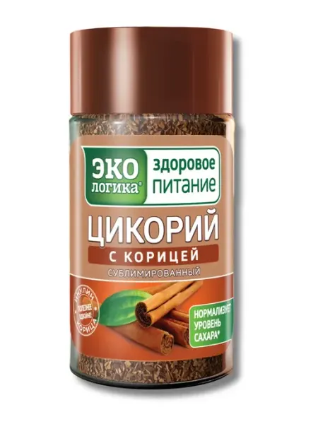 Экологика Здоровое Питание Цикорий сублимированный натуральный с корицей