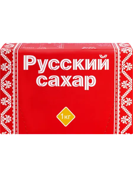 Русский сахар Сахар белый кусковой, 1кг