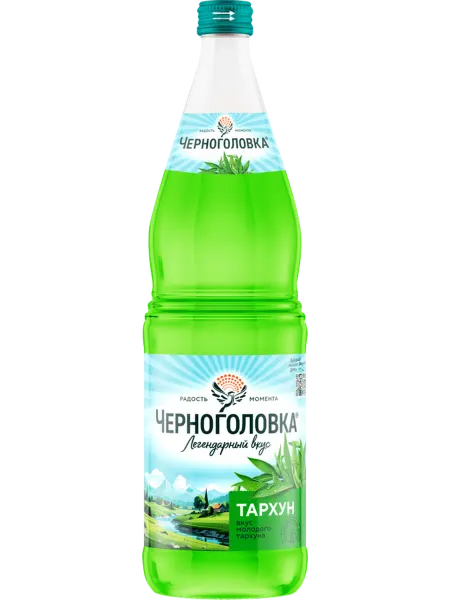Черноголовка Напиток Тархун сильногазированный, 1л
