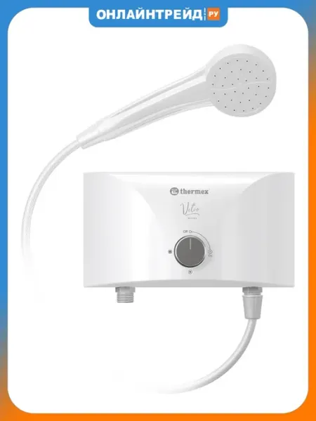 THERMEX Водонагреватель проточный Vetro 6500 shower