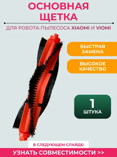 Mituroom Основная щётка для робота пылесоса Xiaomi M30 Pro