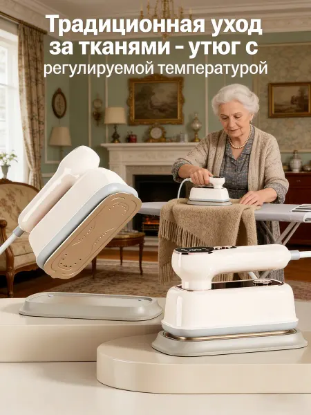 Бытовой утюг для домашнего глажения