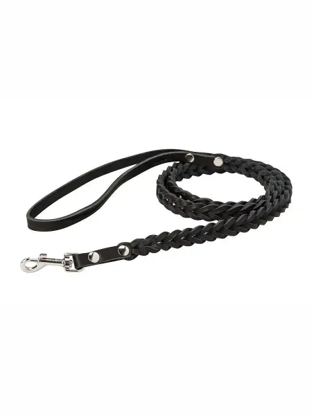 CHOKERZ Поводок для собак мелких пород плетеный (косичка) 1,2 м