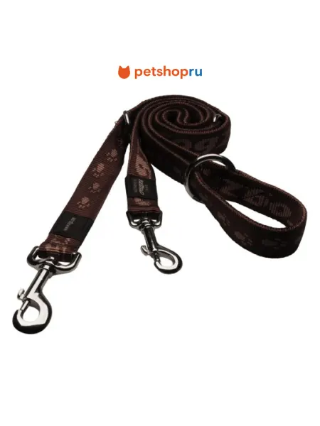 Rogz Поводок перестежка для собак, L, 1,6м 2см