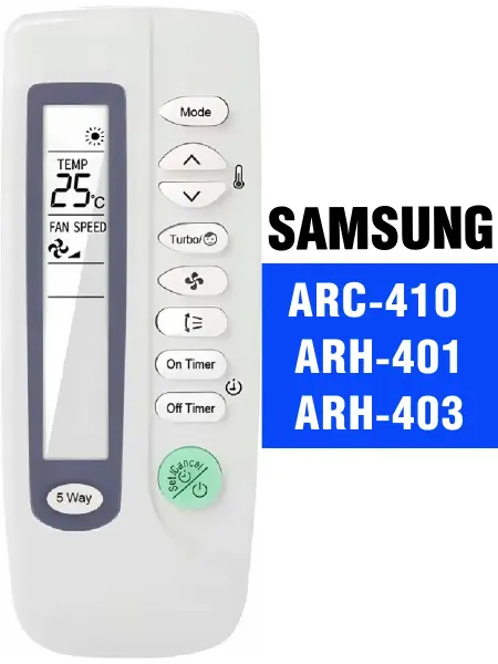 100pultov Пульт для сплит-системы (кондиционера) Samsung ARH-401