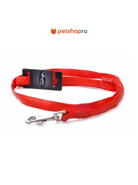 PetShop Поводок для собак, 20мм 120 см, красный