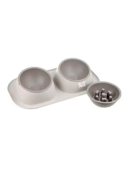 ROXY PETS Миска для животных+для медленного поедания, 40х22х9см