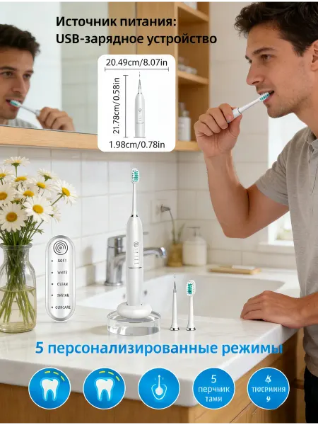 In heart Электрическая зубная щетка xiaomi