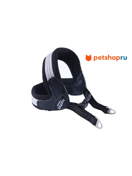 Nunbell Шлейка для собак со светоотражающей нитью, S