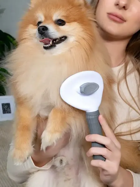 Petspark Расческа пуходерка дешеддер для кошек и собак