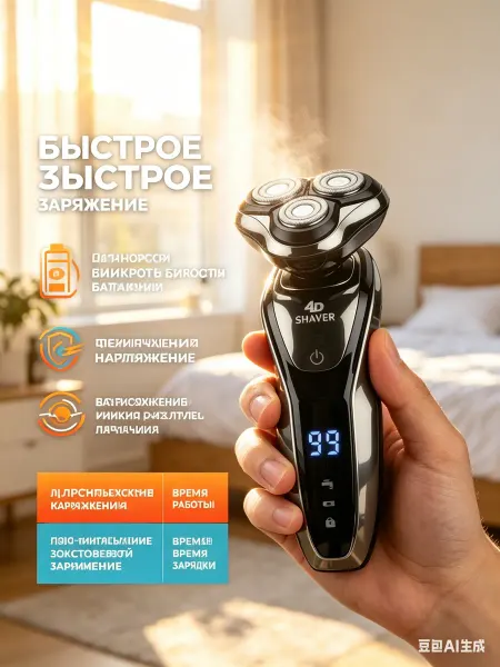 Xiaomi Бритва мужская электрическая с триммером