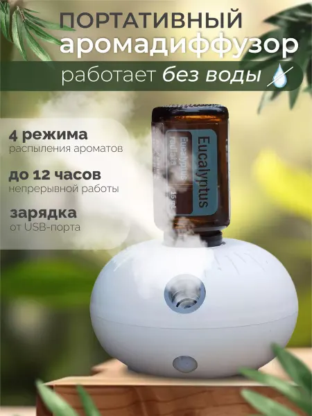Пряная Мята Портативный аромадиффузор без воды