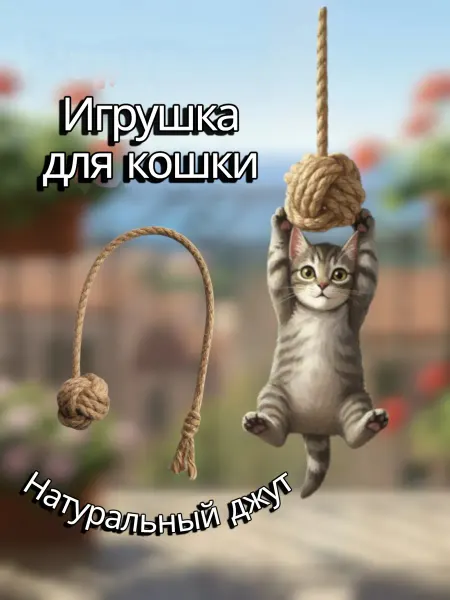 Игрушка для кошки, собаки Джу-джу Игрушка для кошек