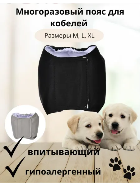 ЗООСтиЛь! Многоразовый пояс для кобелей