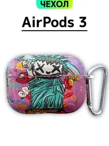 Чехол для наушников AirPods 3, статуя свободы