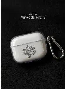 Чехол на Airpods Pro 3 с ангелом